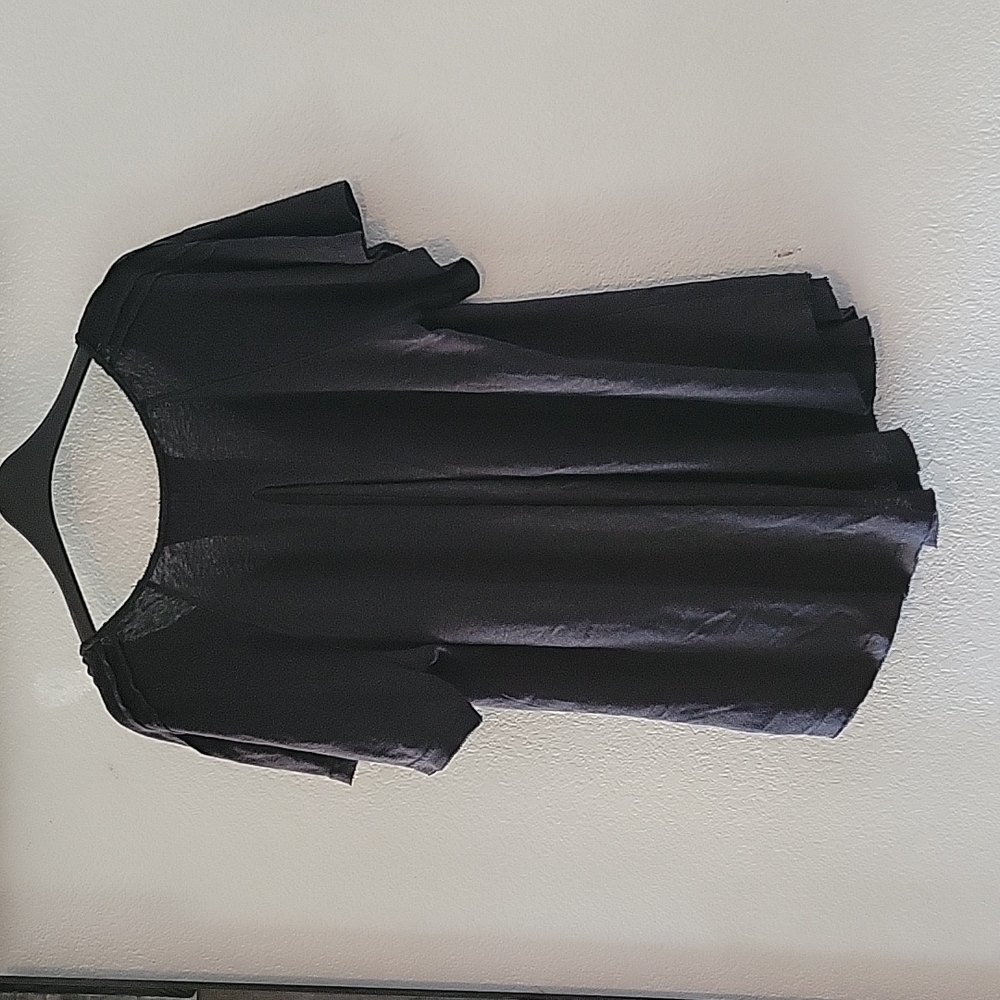 Free People Oversized Black shirt Fits S M L XL - Picture 6 of 8